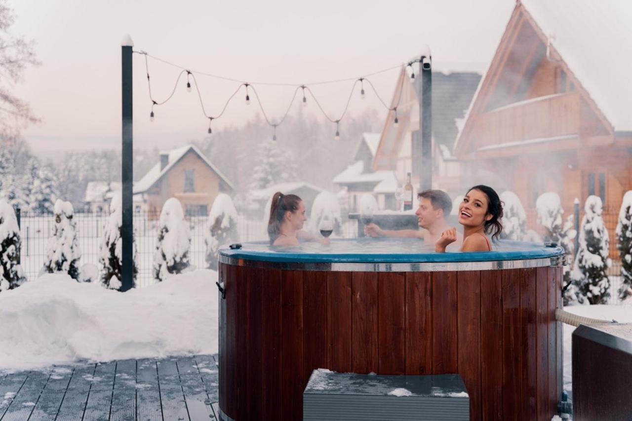 Dolina Barw - Caloroczne Domki Na Wynajem Rabka Exteriör bild