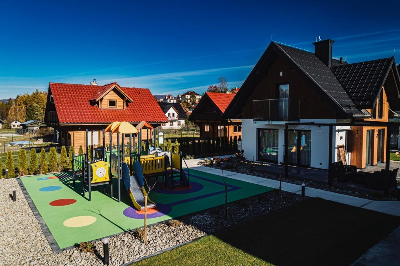 Dolina Barw - Caloroczne Domki Na Wynajem Rabka Exteriör bild